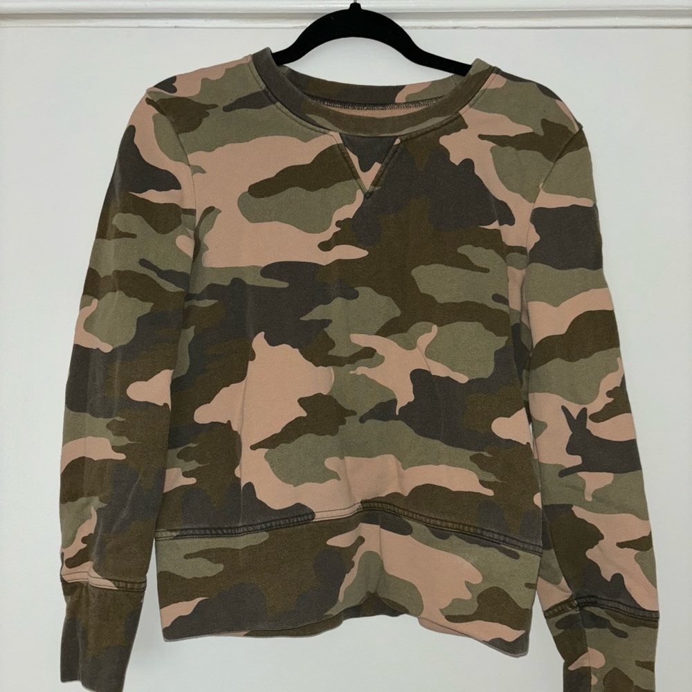 Madewell Camo Sweater